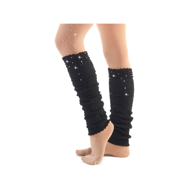 Sagester woolen leg warmer model 531 black