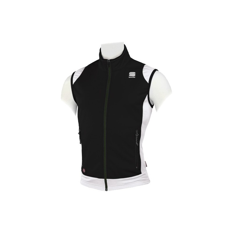 SPORTFUL SQUADRA WS VEST Black-white SPORTFUL SQUADRA WS VEST Black-white