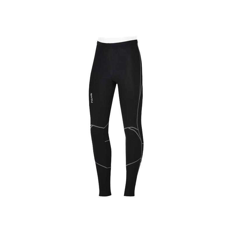Warm training tights SPORTFUL DAVOS TECH TIGHT black-black Warm training tights SPORTFUL DAVOS TECH TIGHT black-black