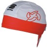 Sportful Pirata 2M Bandana white-red
