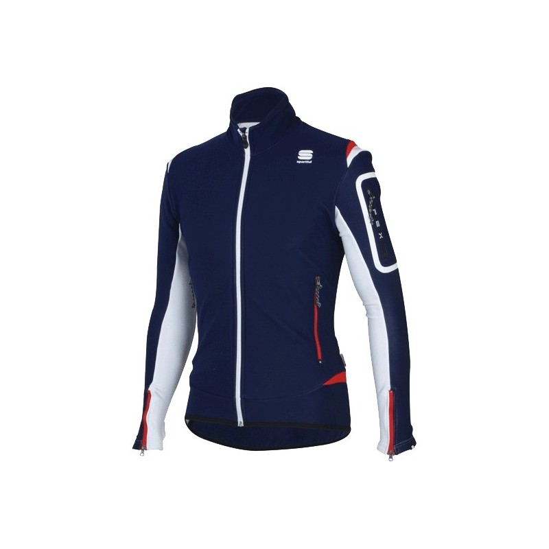 Warm jacket Sportful APEX Flow WS STRETCH JACKET blue Warm jacket Sportful APEX Flow WS STRETCH JACKET blue