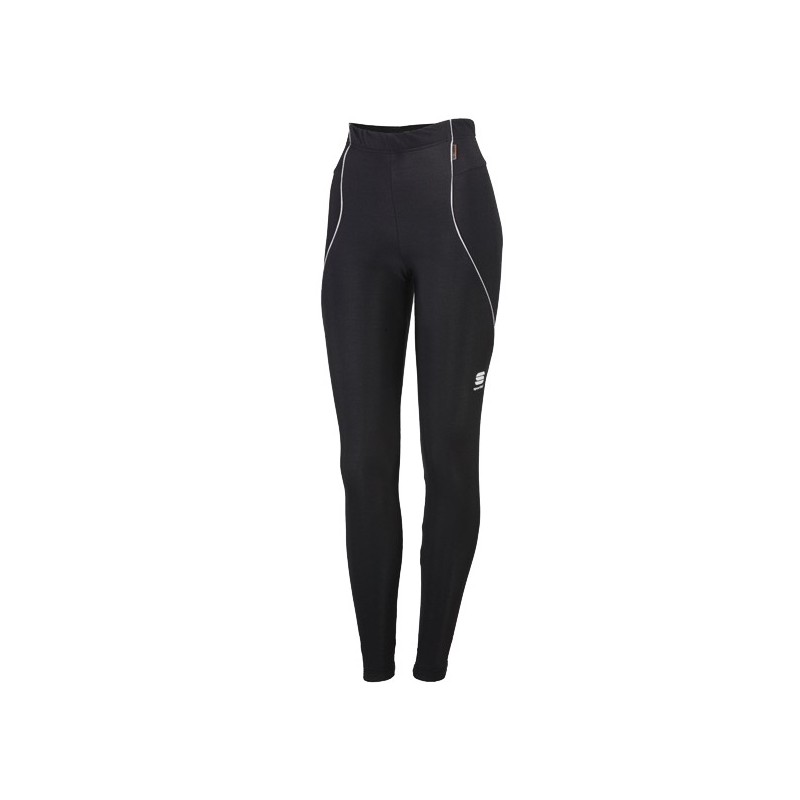 Ladies warm tights Sportful Distanza tight black-white
