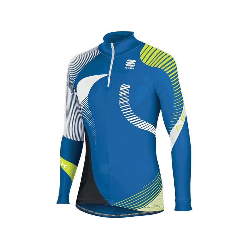 Sportful Apex Evo Race Top blue-white-yellow Sportful Apex Evo Race Top blue-white-yellow