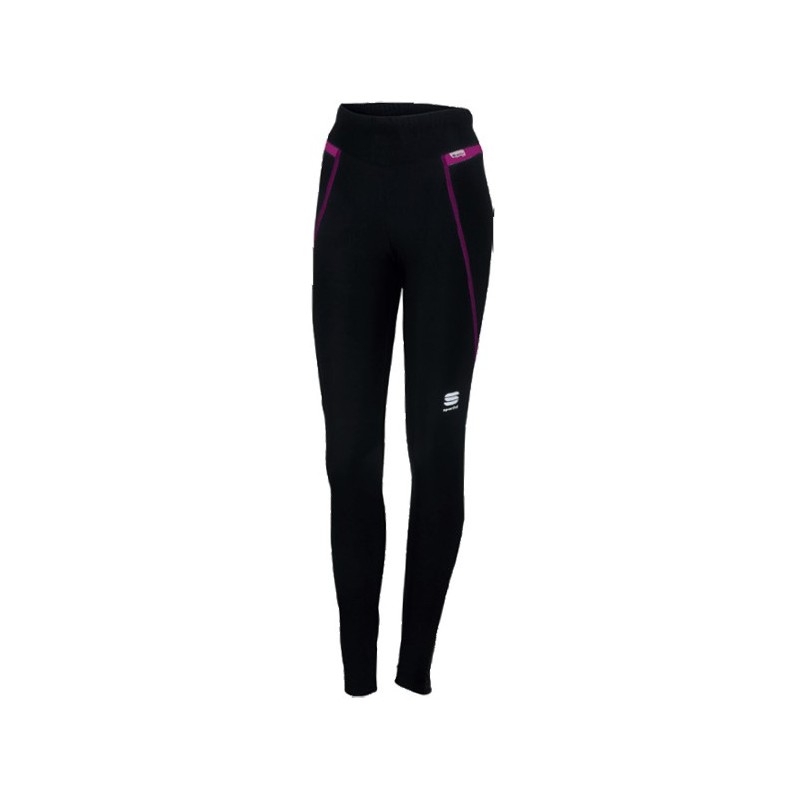 Ladies pants Sportful Dolomiti TDT + Tight black-fucsia
