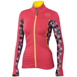 Women jacket Sportful Rythmo W Top Cherry/Kaleidoscope
