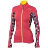 Women jacket Sportful Rythmo W Top Cherry/Kaleidoscope