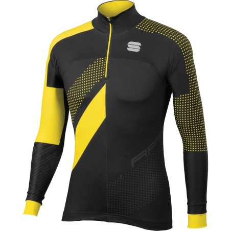 Sportful Apex Race Top black-yellow
