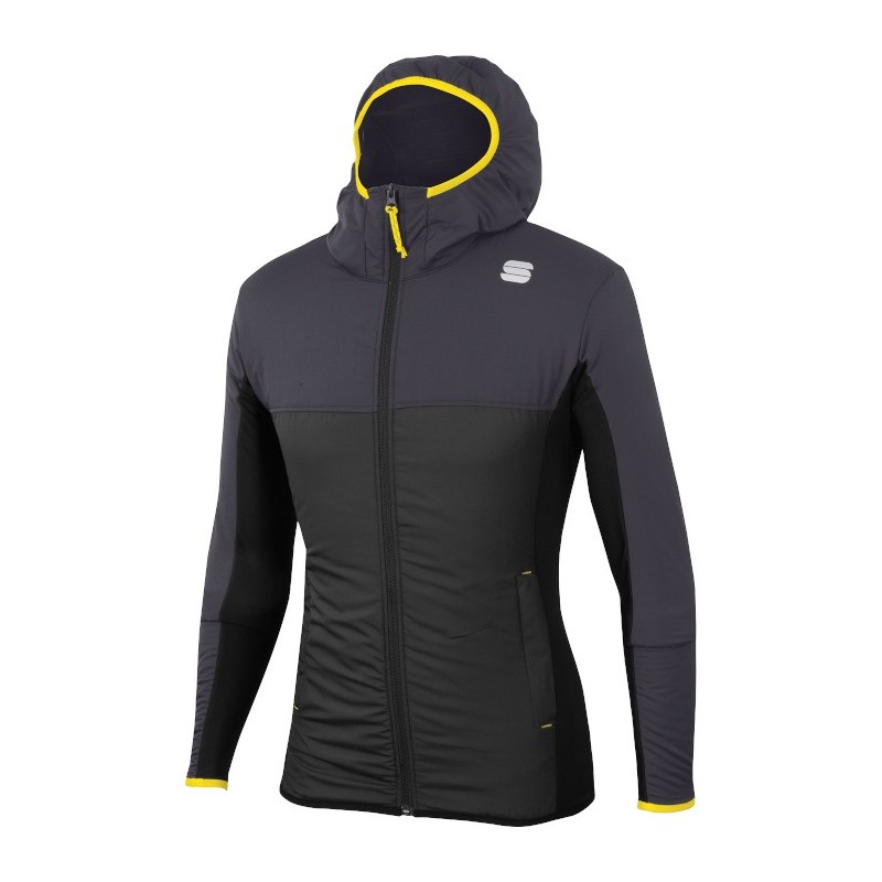 Universal nordic ski jacket Sportful Xplore black-grey Universal nordic ski jacket Sportful Xplore black-grey