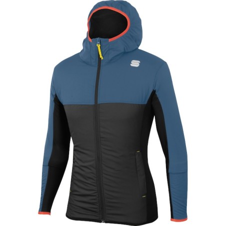 Universal nordic ski jacket Sportful Xplore black-royal blue