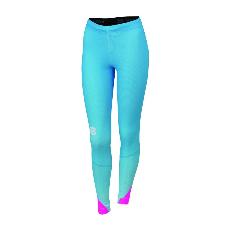 Sportful Doro Warm women's tight white-azure Sportful Doro Warm women's tight white-azure