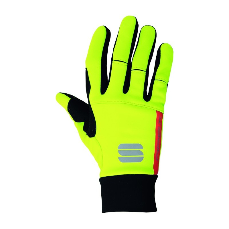 Racing gloves Sportful Apex Race neon yellow Racing gloves Sportful Apex Race neon yellow