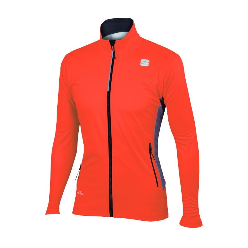 Sportful Squadra WS Jacket 2019 neon-orange Sportful Squadra WS Jacket 2019 neon-orange