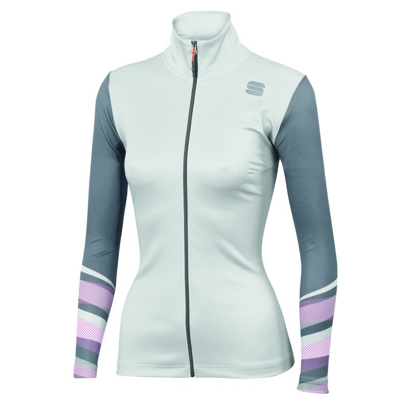 Warm knitted women jersey Sportful Rythmo W Alaska grey Warm knitted women jersey Sportful Rythmo W Alaska grey