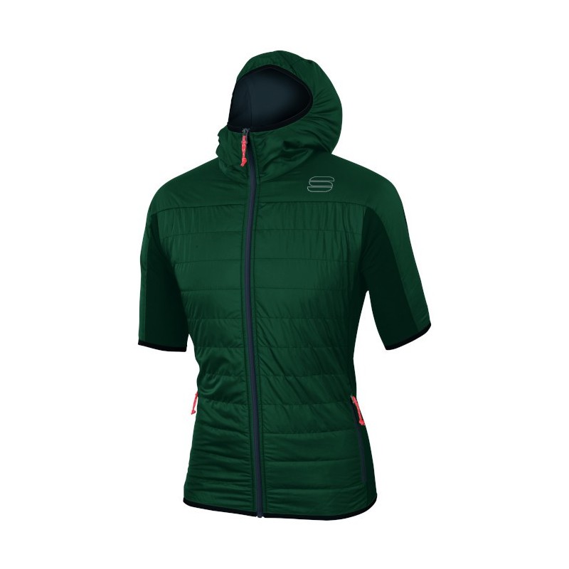 Warm-up jacket Sportful Rythmo Puffy Evolution sea moss Warm-up jacket Sportful Rythmo Puffy Evolution sea moss