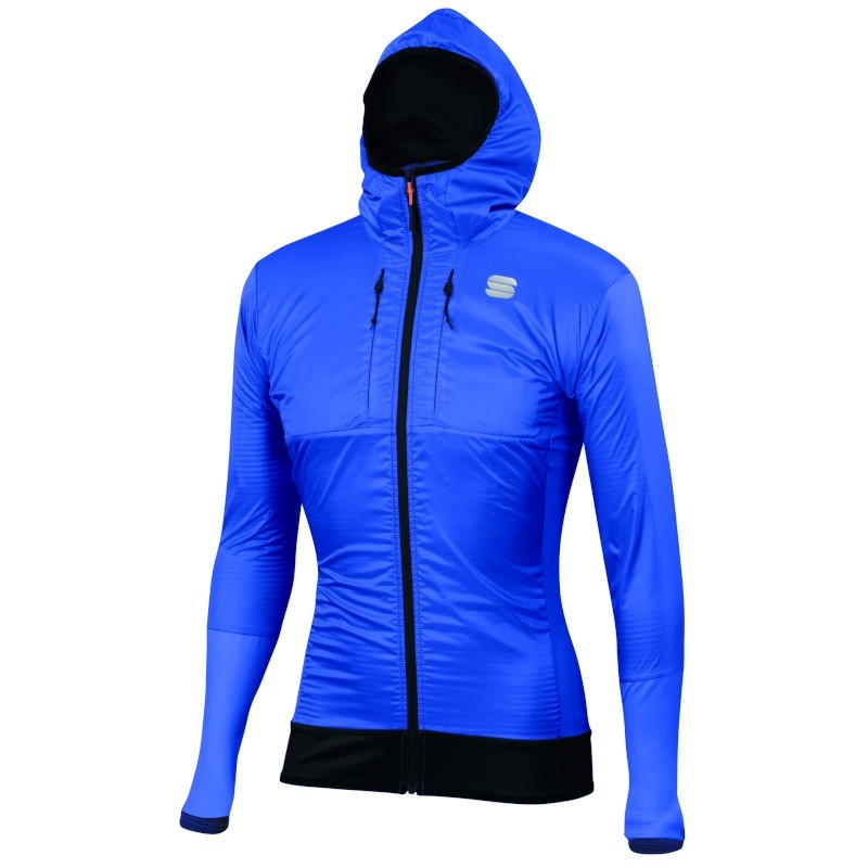 Winter Sport Jacket Sportful Cardio Tech Wind cosmic blue Winter Sport Jacket Sportful Cardio Tech Wind cosmic blue