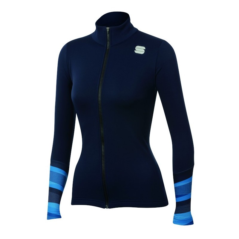 Warm knitted women jersey Sportful Rythmo W "Night Sky" Warm knitted women jersey Sportful Rythmo W "Night Sky"