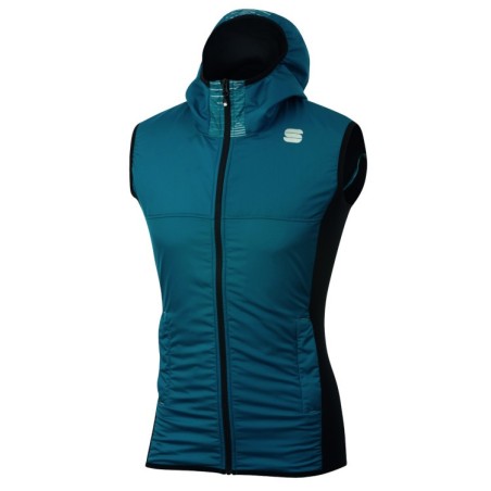 Universal warm nordic ski vest Sportful Xplore corsair-black