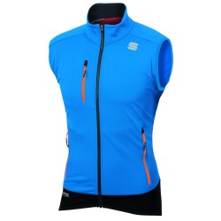 Training warm vest Sportful Apex WS Brilliant blue