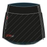 Women's ski skirt Sportful Doro Rythmo Skirt black-yellow