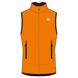 Training warm vest Sportful Apex WS dark gold