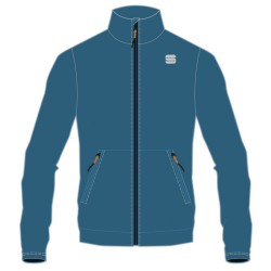 Warm Jacket Sportful Engadin blue sea