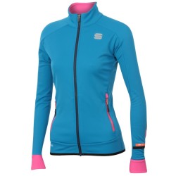 Training warm jacket Sportful Apex WS W Jacket Brilliant blue