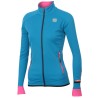 Training warm jacket Sportful Apex WS W Jacket Brilliant blue