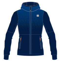 Warm women's Jacket Sportful Rythmo W "Italy blue"