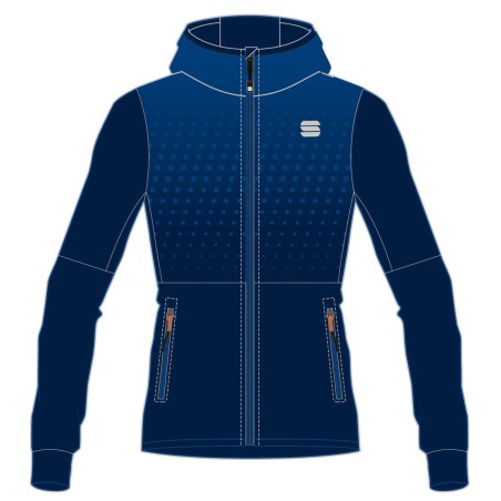 Warm women's Jacket Sportful Rythmo W "Italy blue"