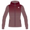 Warm women's Jacket Sportful Rythmo W mauve/red wine