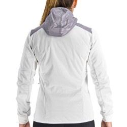 Warm women's Jacket Sportful Rythmo W white/steel grey