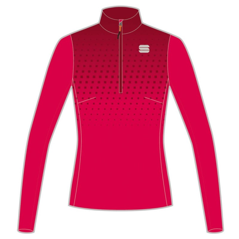 Knitted women's jersey Sportful Rythmo W raspberry / mauve Knitted women's jersey Sportful Rythmo W raspberry / mauve
