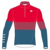 Sportful Squadra Race Jersey red / sea blue