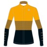 Warm knitted women jersey Sportful Squadra W yellow / black