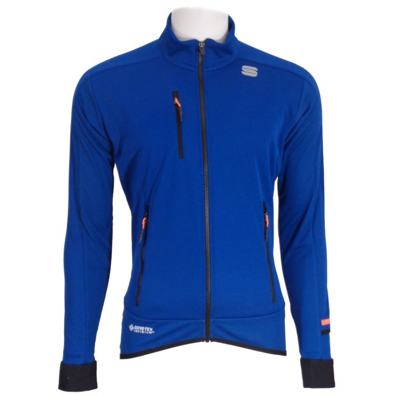 Training warm jacket Sportful Apex WS Jacket blue ceramic Training warm jacket Sportful Apex WS Jacket blue ceramic