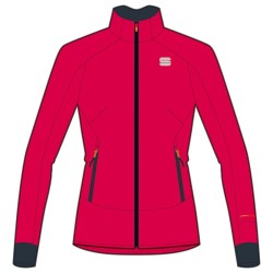 Training warm jacket Sportful Apex WS W Jacket raspberry