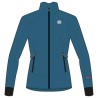 Training warm jacket Sportful Apex WS W Jacket Blue sea