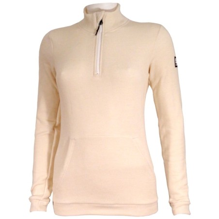 Women's warm sweater Sportful Xplore W Fleece white