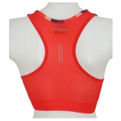 Women's top Sportful Doro Cardio Bra Chilli red