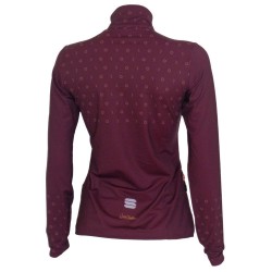 Women Jersey Sportful Doro red wine