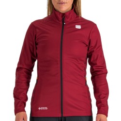 Women Performance Jacket Sportful Squadra WS W red rumba