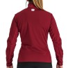 Women Performance Jacket Sportful Squadra WS W red rumba