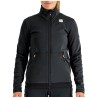 Warm Women Softshell Jacket Sportful Engadin W black