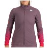Knitted women jersey Sportful Squadra W mauve