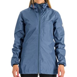Universal waterproof women's jacket Sportful Xplore W Hardshell blue sea