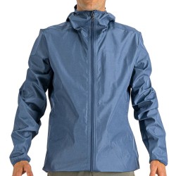 Universal waterproof men's jacket Sportful Xplore Hardshell blue sea