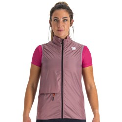 Light women's vest Sportful Cardio W Vest mauve