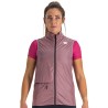 Light women's vest Sportful Cardio W Vest mauve