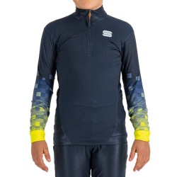 Sportful Squadra Kid's Race Jersey Galaxy blue