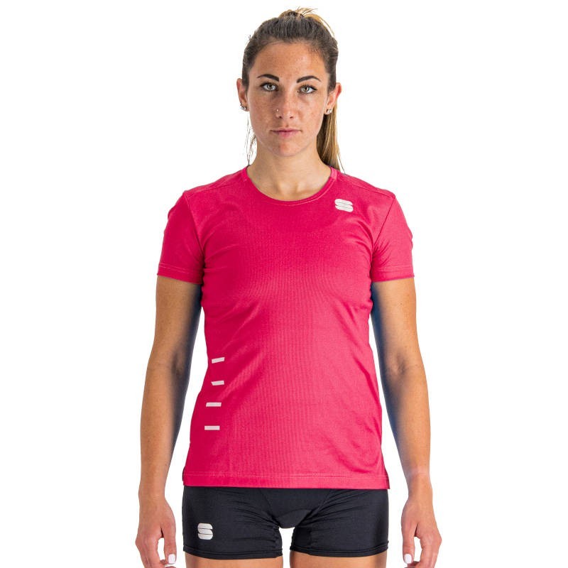 Women's Sportful Cardio W Jersey Short Sleeve Chilli red Women's Sportful Cardio W Jersey Short Sleeve Chilli red